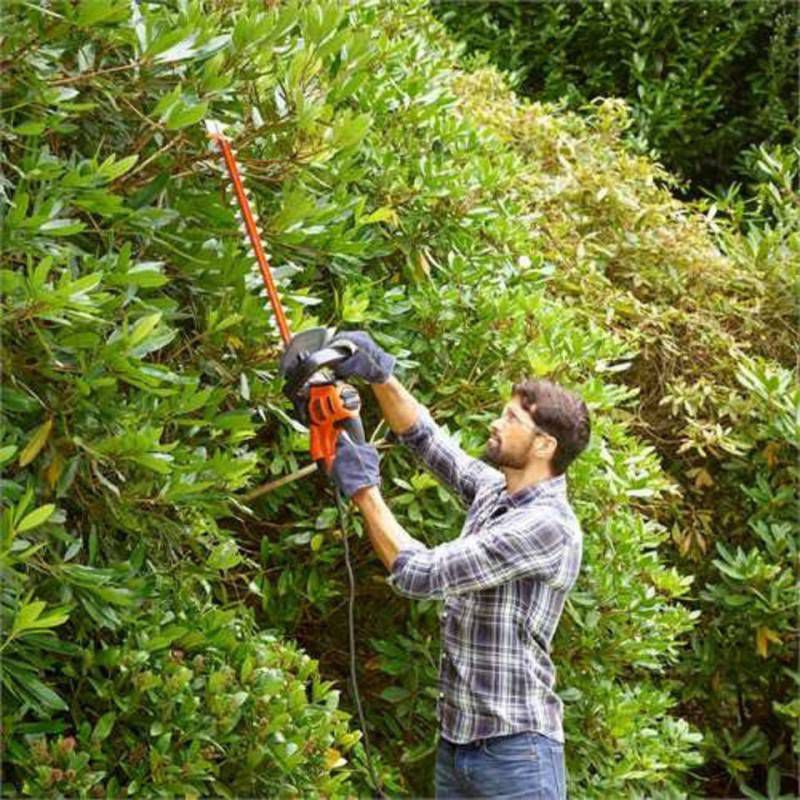 Black & Decker GT6530-QS Elektrische Heggenschaar - Oranje, Zwart Kunststof