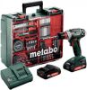 Metabo BS 18 Quick 18V Li-Ion accu boor-/schroefmachine set (2x 2.0Ah accu) in koffer incl. 73 delige accessoire set online kopen