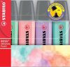 Stabilo Boss Original Markeerstift, Etui Met 4 Stuks In Geassorteerde Pastel Kleuren online kopen