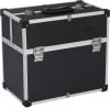 VidaXL Gereedschapskoffer 43,5x22,5x34 cm aluminium zwart online kopen