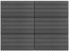 VIDAXL Tegels 6 st 1m&#xB2, 60x30 cm HKC grijs online kopen