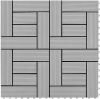 VidaXL Terrastegels 11 stuks 30 x 30 cm WPC 1 m2(grijs ) online kopen