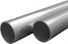VIDAXL Buizen rond V2A 2m &#xD8, 60x1, 9mm roestvrij staal 2 st online kopen